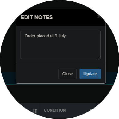 custom notes